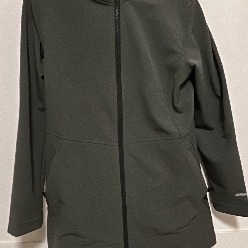 Eddie Bauer Dark Green Full-Zip Jacket
